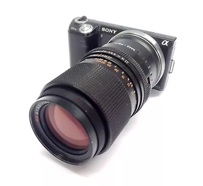 Superb Sony E Mirrorless Fit Carl Zeiss 135mm F/3.5 Lens Telephoto Portrait NEX • £79.95