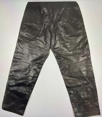 $45 • Buy Alexander Wang X H&M Woman’s Leather Pants - Size 12