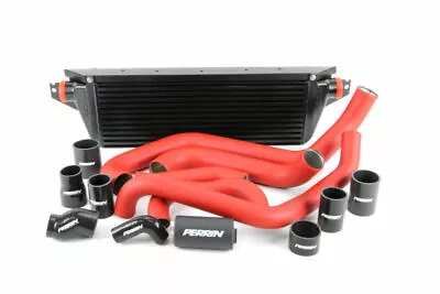 Perrin Front Mount Intercooler FMIC W/ Boost Pipings For 02-07 WRX & STi (Black) • $1699.88