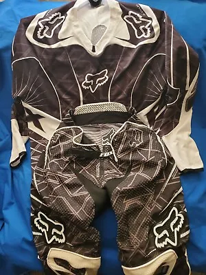 Fox Platinum Used Motocross Riding Gear Pants Sz36 Jersey SzXL  • $99.99