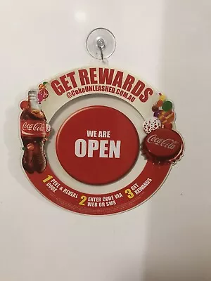 Coca Cola Hanging Sign - Open / Closed • $25