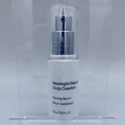 Meaningful Beauty Glowing Serum Revitalisant 0.5 Oz Sealed Cindy Crawford NOS • $19.99