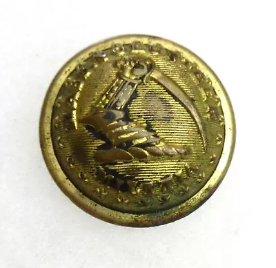 Civil War MASS VOLUNTEER MILITIA Coat Button By Scovill • $19.99