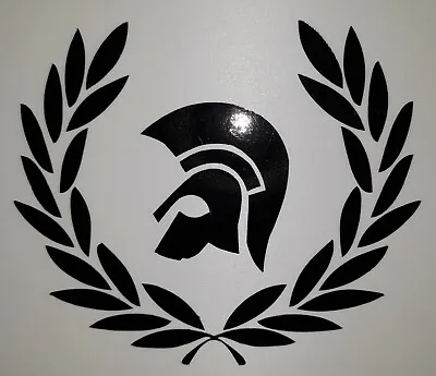 Fred Perry Trojan 4 X 3.5  Car  Scooter Lambretta Vespa Camper Van Decal Sticker • £3.50