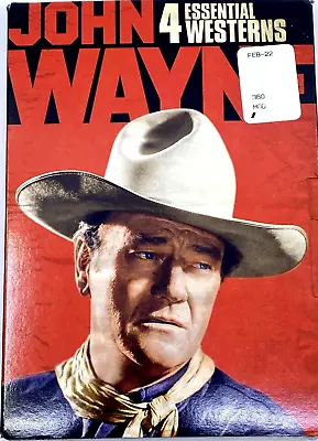 John Wayne: 4 Essential Classic Western Movie Collection [NEW DVD] • $6.99