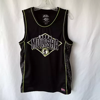 Metal Mulisha Black Jersey Tank Top Shirt Black Men's XL World Wide Domination • $75.99