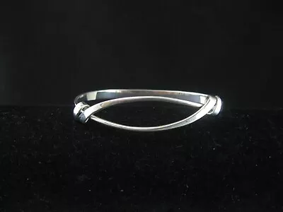 Ed Levin Sterling Silver 925 Slide Bracelet 6.75  Closed Expands Over Hand • $119.99