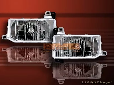 $89.99 • Buy Fit 87-95 Hardbody Pathfinder Headlights Clear 88 89