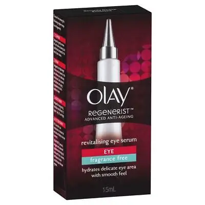 $18.49 • Buy Olay Regenerist Revitalising Eye Serum Fragrance Free 15ml