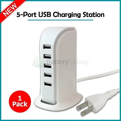 Fenzer 40W 5-Port USB Wall Charging Block Power Station For Multiple Devices • $11.99