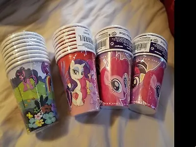 Lot Of 4 My Little Pony Paper Cups • $1