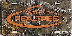 Team Realtree Camo Metal License Plate • $16.99