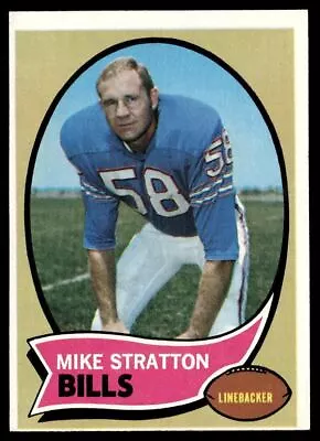 1970 Topps #252 Mike Stratton VGEX-B107R12 • $50