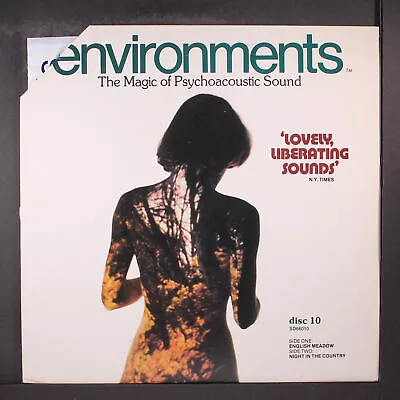 ENVIRONMENTS: Environments 10 SYNTONIC 12  LP 33 RPM • $10