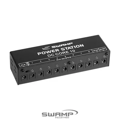 SWAMP DC CORE 10 Guitar Effect Pedal Power Supply Station 9V 12V 18V - 10 Outs • $72.99