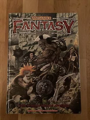 Warhammer Fantasy Roleplay Rulebook - WFRP - 1st Edition Hardcover • £49