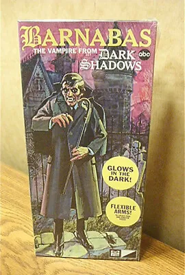 MPC BARNABAS The Vampire From DARK SHADOWS  GLOW IN THE DARK MODEL KIT #757 • $69.95
