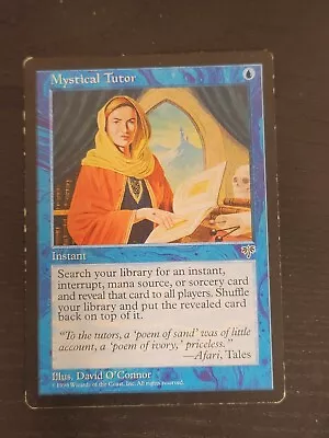 MTG Mystical Tutor Moderate Play English Mirage • $9.95