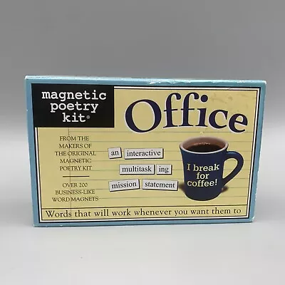 Magnetic Poetry Kit “OFFICE”Kit BRAND NEW SEALED • $9.99