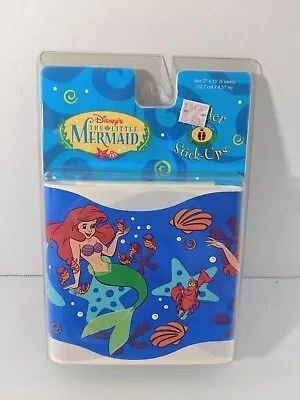 VTG Disney The Little Mermaid 5x15 LARGE Border Stick-Ups Girls Kids Wall Decor • $13.95