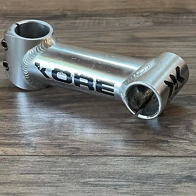 90s Kore Lite MTB Stem 120 5 Degree 25.4 Silver • $24.99