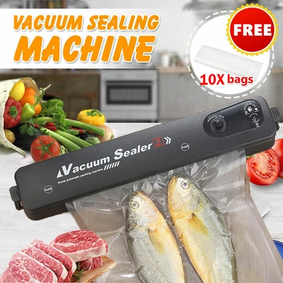 $17.99 • Buy Commercial Vacuum Sealer System Food Storage Packing Sealing Machine W/ 10 Bag