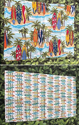 Dean Miller Palm Trees And Surfboards Standard Sham And Pillowcase Surf Bedding • $24.99