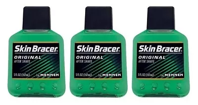 **PACK OF 3**  Skin Bracer Original After Shave By Mennen 5 Oz 147 Ml NEW • $19.95