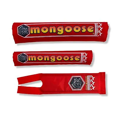 Mongoose Nylon Pad Set - RED 1984-1985 • $79.95