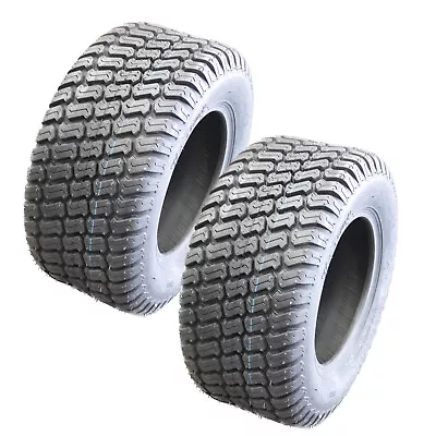 2 Pcs 16x6.50-8 8 Inch Lawn Mower Turf Tyre P332 4PLY For John Deere Husqvarna • $95.35