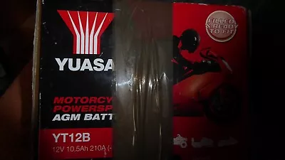 Yuasa YT12B Motorcycle ATV Quad Buggy Battery 12v 10.5Ah • £38.95