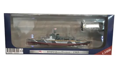 Warships World War II - British HMS Queen Elizabeth Model Diecast Amercom 1:1000 • £17.98
