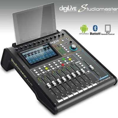 Studiomaster DigiLivE 16 Mixer Digital Mixing Console Desk Motorised Faders • £719