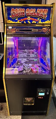 Coin Quarter Pusher Machine W/ Bill Coin Changer & Bonus Hole • $2300