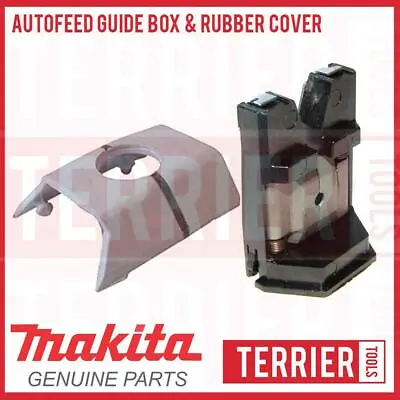 Genuine Makita Auto-Feed Screwdriver BFR750 BFR550/540 Guide Box + Rubber Cover • £14.75