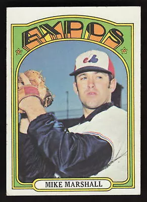 Mike Marshall 1972 Topps #505 Montreal Expos VG-EX SU {1231 • $2.29