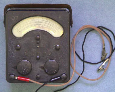 £30 • Buy Universal Avometer Model 47A 1944 - Working - Vintage Analogue Meter WWII AVO