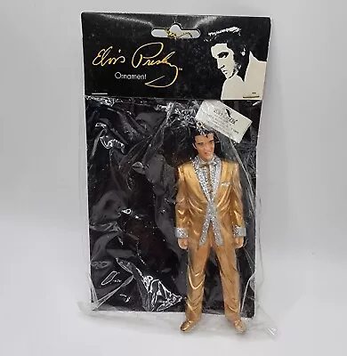 Vintage 2002 Elvis Presley Kurt Adler Ornament - New In Package Gold Suit  • $19.99