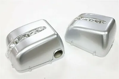 Fits 1990~2011 Mercedes Benz G Class W463 Door Mirror Cover LED Silver • $117.60