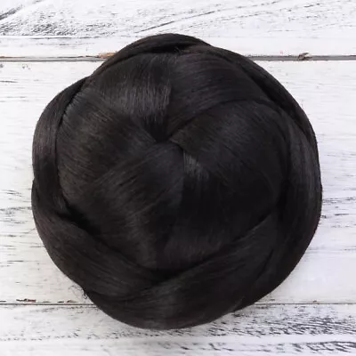  Updo Bun Wig 1b# Miss Artificial Hair For Women Braided Wigs • £18.18