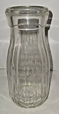 Vtg H.P Hood & Sons Dairy Boston Mass MA Milk Bottle Half Pint 1929 • $24.95