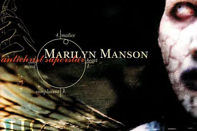 358974 Marilyn Manson Antichrist Superstar Art Decor Wall Print Poster • $25.95