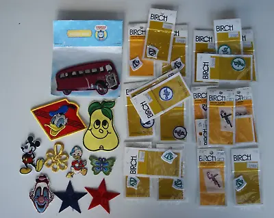 Embroidered Iron On Patch Badge Disney Birch Bulk Lot Craft Sewing Scrapbooking • $25
