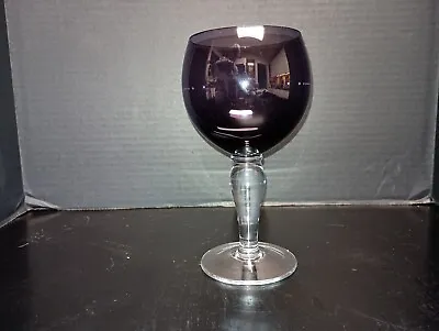 Amethyst Glass Wine Goblet Glass • $15