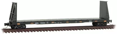 Micro-Trains MTL Z-Scale 61' Bulkhead Flat Car Northwestern Oklahoma/NOKL 725254 • $22.19