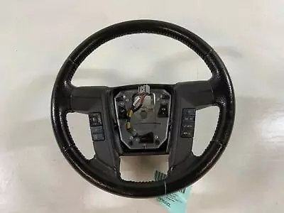 2011 - 2012 Ford F150 Black Leather Steering Wheel (Cruise Audio BT) • $151.87