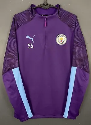 Mens Fc Manchester City 2019/2020 Training Football Soccer Shirt Jersey Size M • $79.99