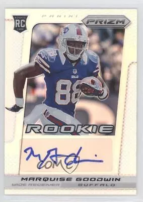 2013 Panini Prizm Auto Prizm /99 Marquise Goodwin #267 Rookie Auto RC • $8.59