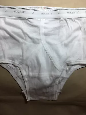 $19.99 • Buy 🍆 34  Vintage JOCKEY CLASSIC Men's 70s Y-Fly USA Made Brief 30  32  S M 🍆