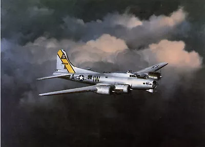 B-17 G Flying Fortress – FLYING FORTRESS Bookplate Art Print By R. G. Smith –117 • $19.95